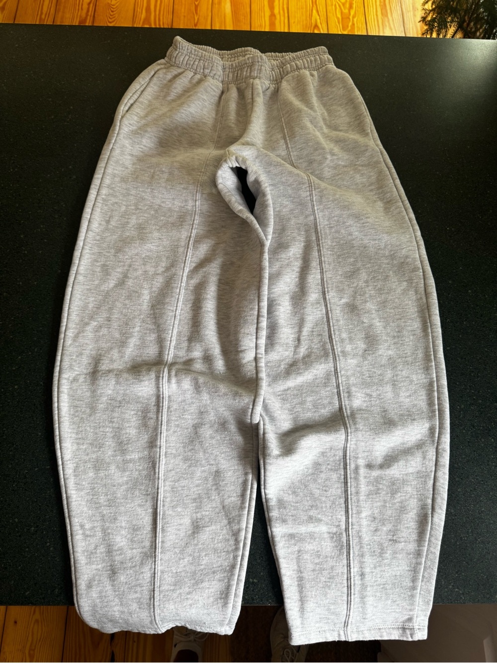 Womens Gray Jogger Pants
